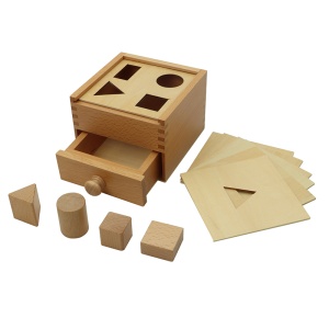 Sortierbox aus Holz
